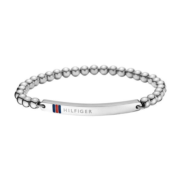 Bracelet Tommy Hilfiger Bijoux 2700786 - Bracelet Billes Argentées Femme