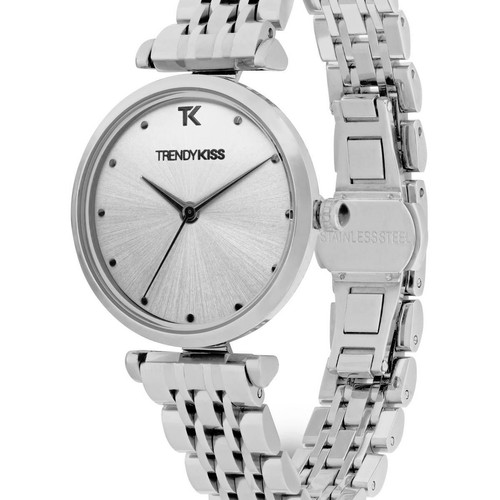 Trendy Montres - Montre Femme TRENDY KISS Théa TM10137-03 - Bracelet Acier Argent - Montre Quartz Femme
