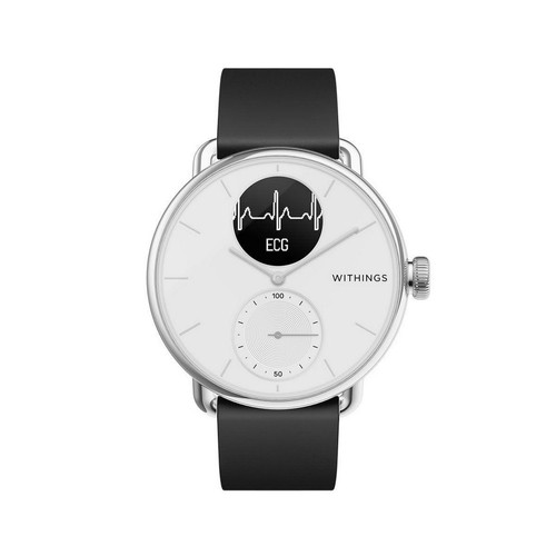 Withings - MONTRE CONNECTÉE WITHINGS SCANWATCH 38MM WHITE - Montre connectee