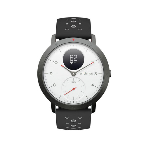 Withings - MONTRE CONNECTÉE WITHINGS STEEL HR SPORT WHITE - Promo montre et bijoux 40 50