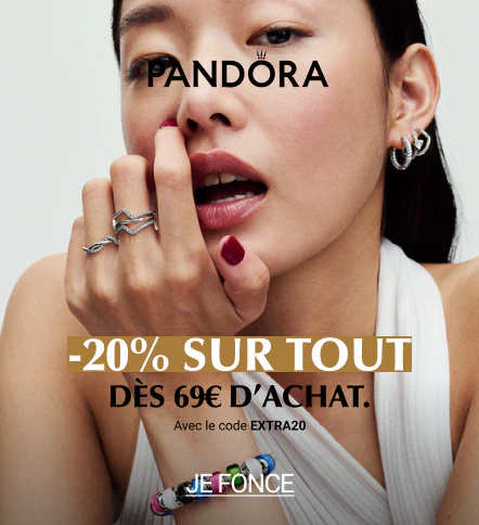 Pandora : -20% sur tout ! 