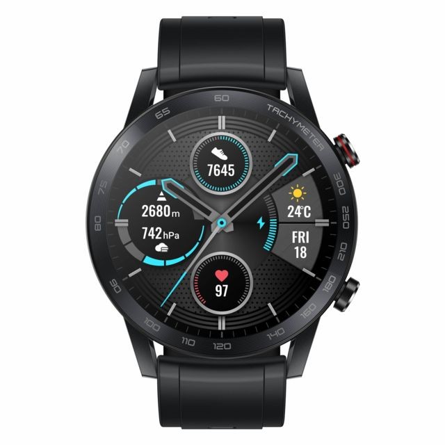Honor - Magic Watch 2 - 46mm - Charcoal Black - Montre connectee homme