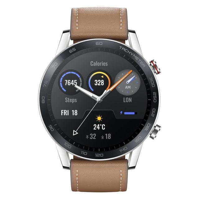 Honor - MagicWatch 2 - 46mm - Flax Brown - Montres