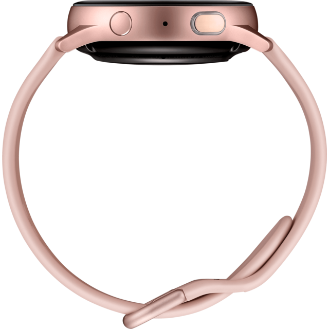 Galaxy Watch Active 2 - 40 mm - Alu Rose - Bracelet Rose velours