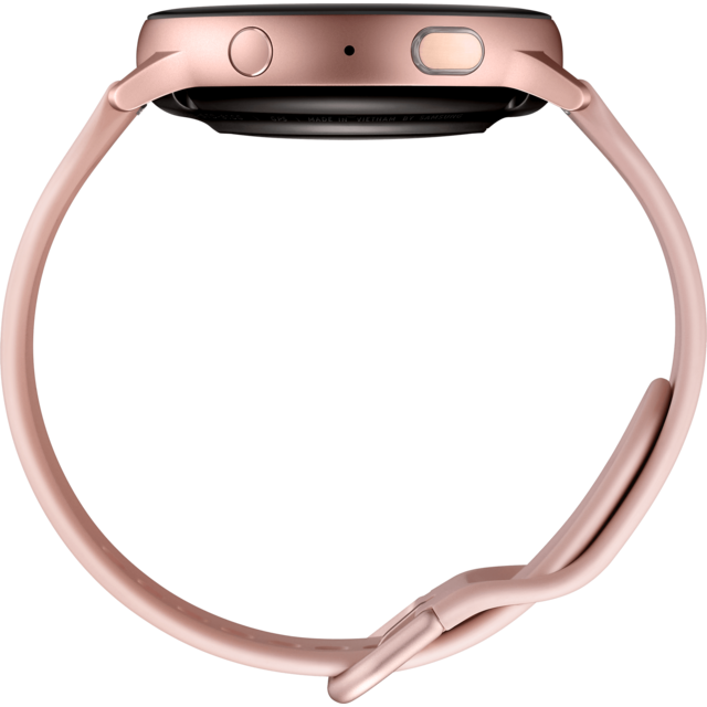 Galaxy Watch Active 2 - 44 mm - Alu Rose - Bracelet Rose velours